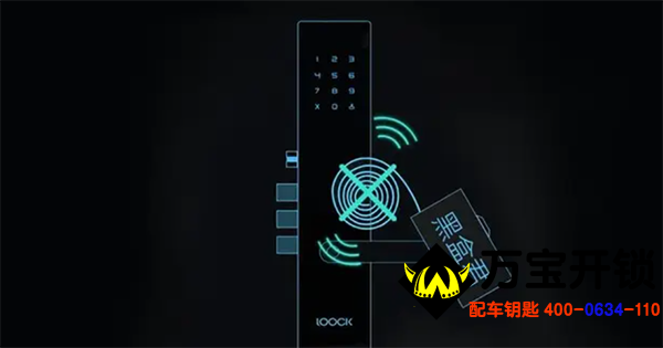 黑色指紋門鎖